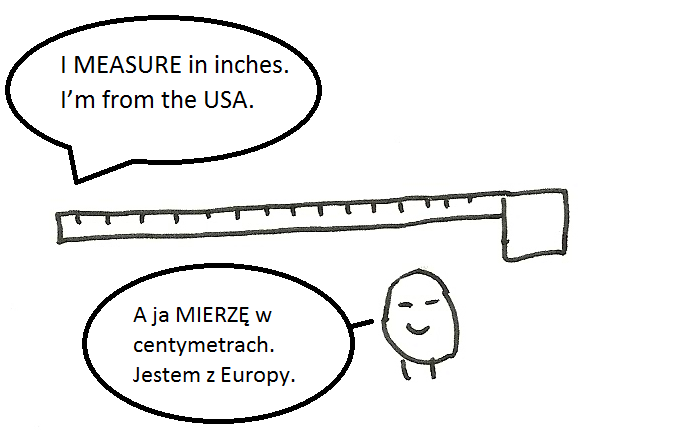 measure - mierzyć
