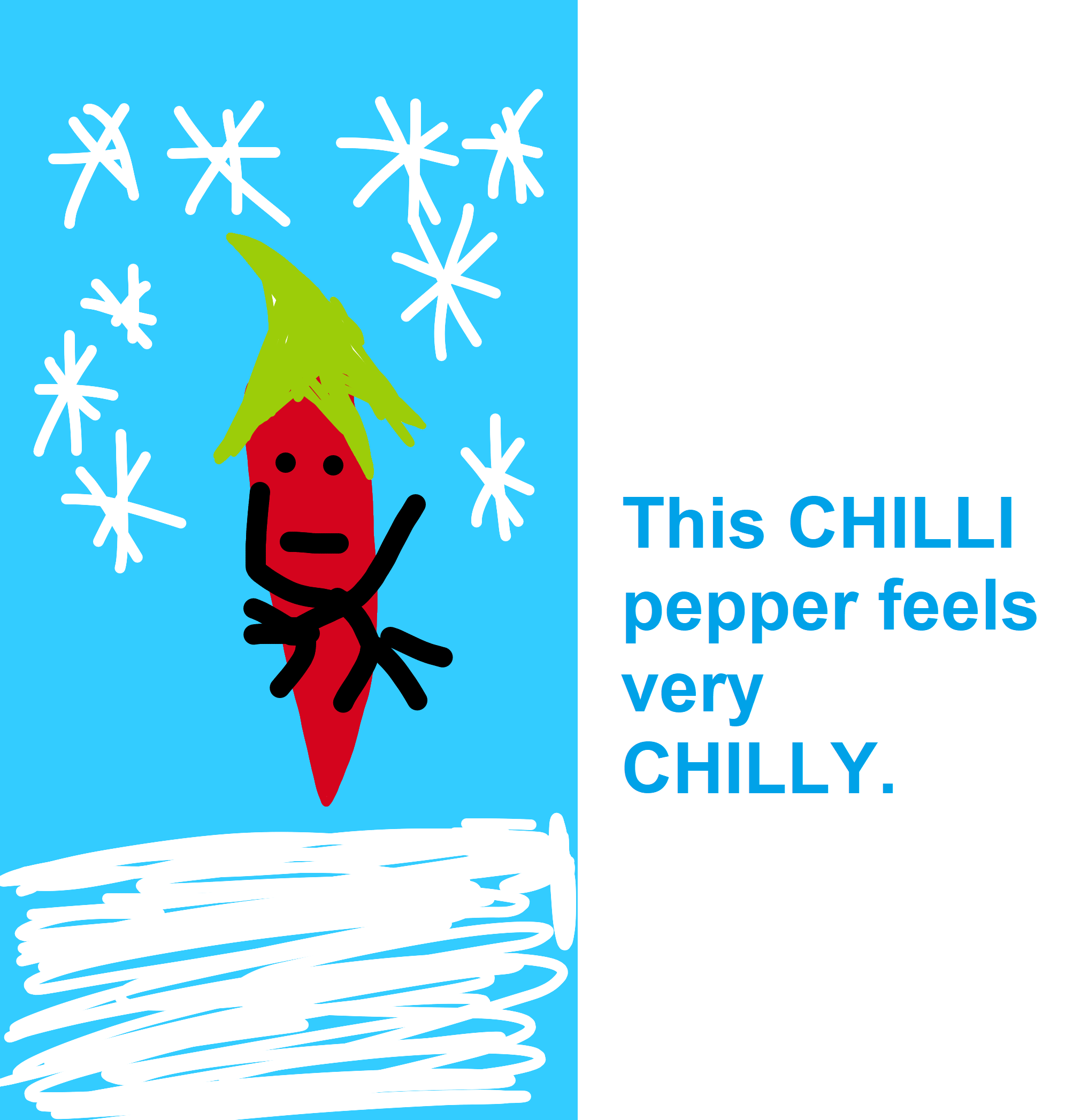 chilly - zimy, chłodny