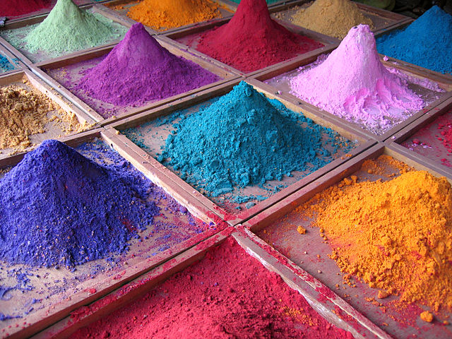 dye - barwnik; farba